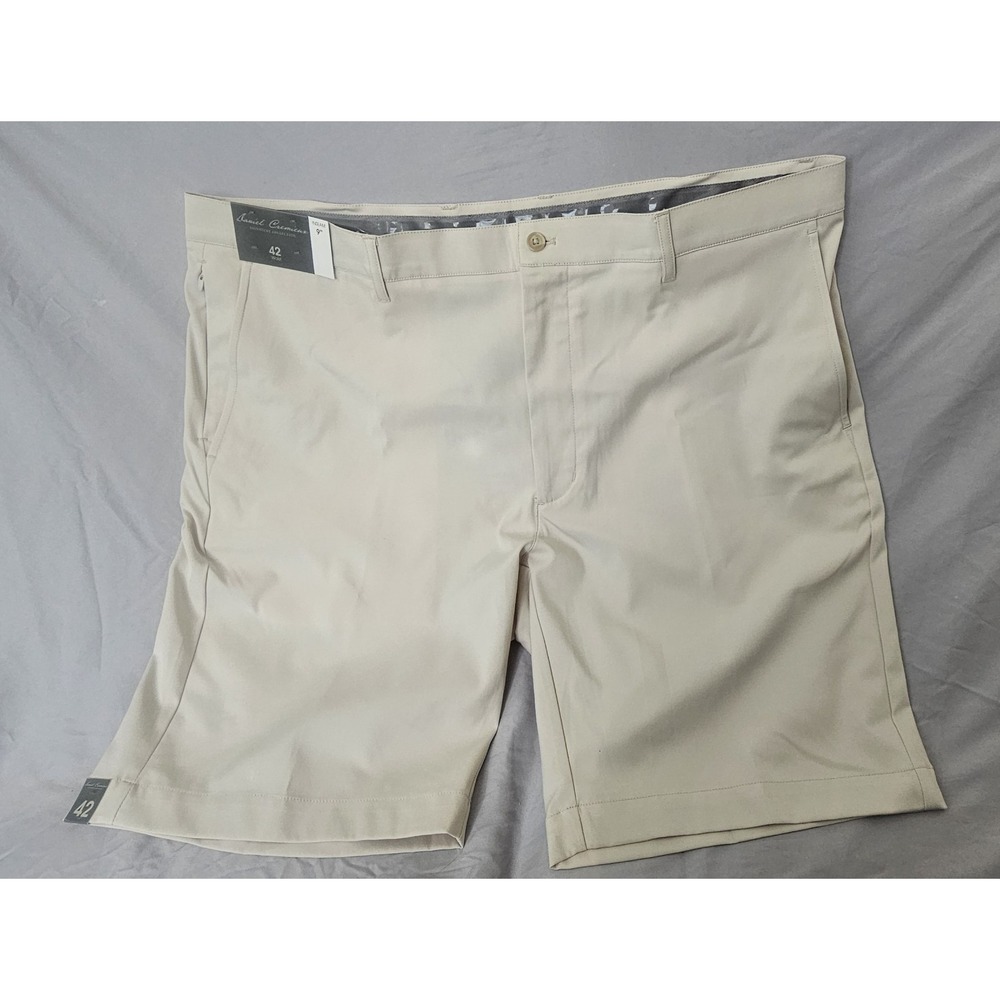 Men's Daniel Cremieux Size 42 Shorts Signature Collection Cream NWT L417